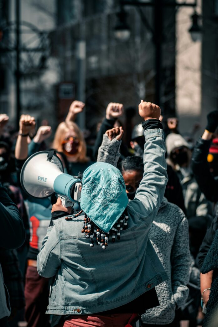 Protestors Arrested After Being Chained Down