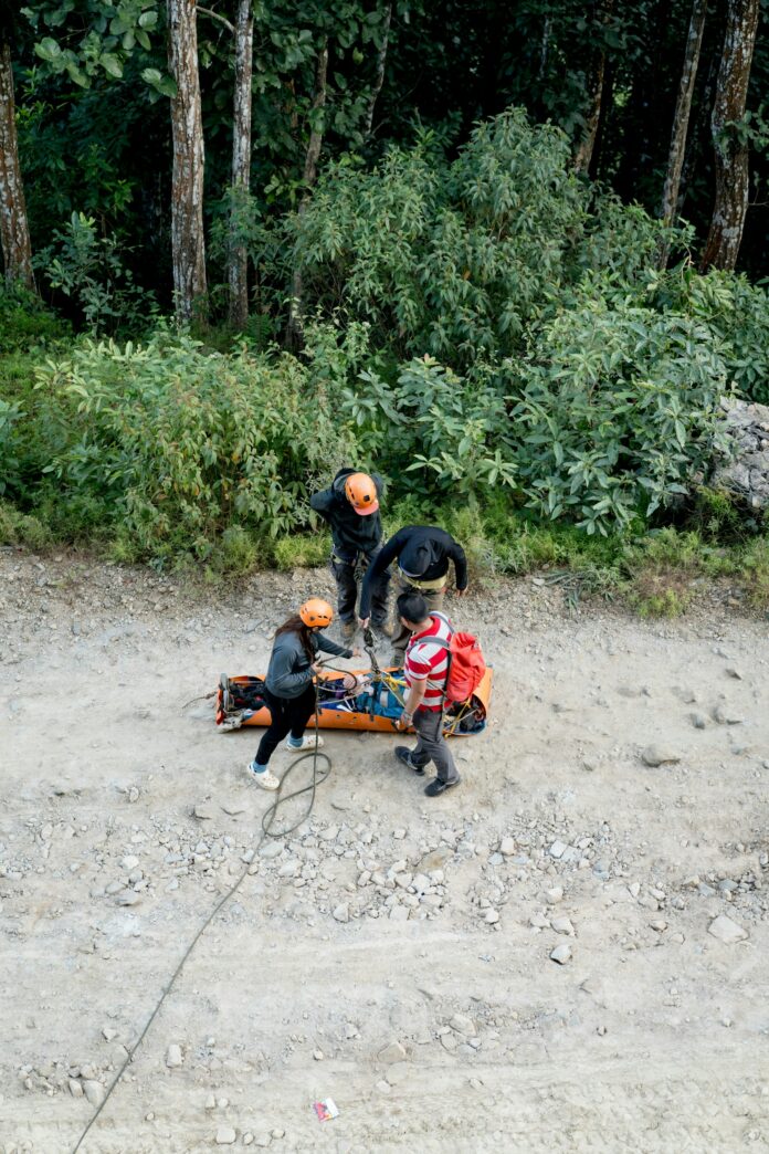 LAFD First Responders Rescue Driver Off Cliff