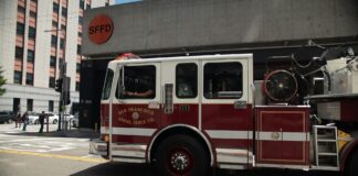 SFFD Battle Electrical Fire At Apartment Building