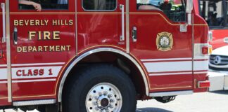 Beverly Hills Thieves Crash Get-A-Way Vehicle
