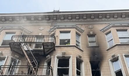 SFFD Battle Building Fire, Rescue Hiker