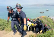 SFFD Makes Rescue Near Battery Crosby
