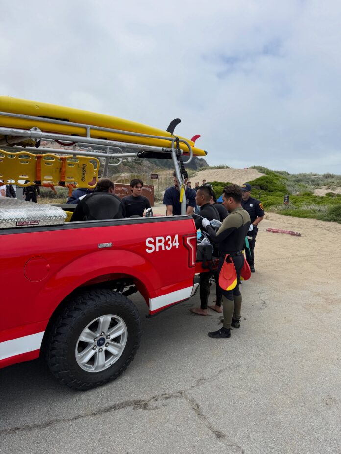 Surf Rescue At Baker Beach SFFD Report