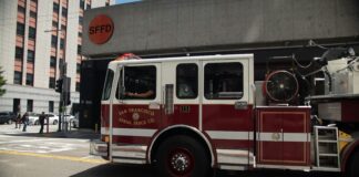 SFFD Battle One-Alarm Structure Fire At Broadway At Kearny