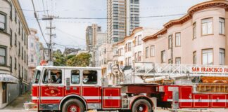 SFFD Battle Blaze On Jones Street
