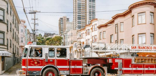 SFFD Battle Blaze On Jones Street