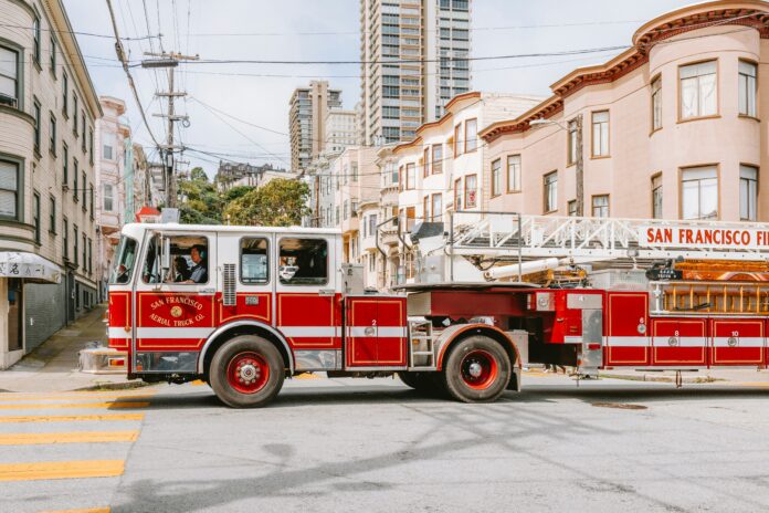 SFFD Battle Blaze On Jones Street