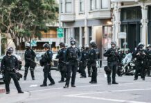 SFPD Conducting Training Exercise At Salesforce Transit Center