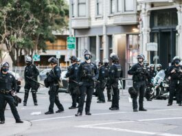 SFPD Conducting Training Exercise At Salesforce Transit Center