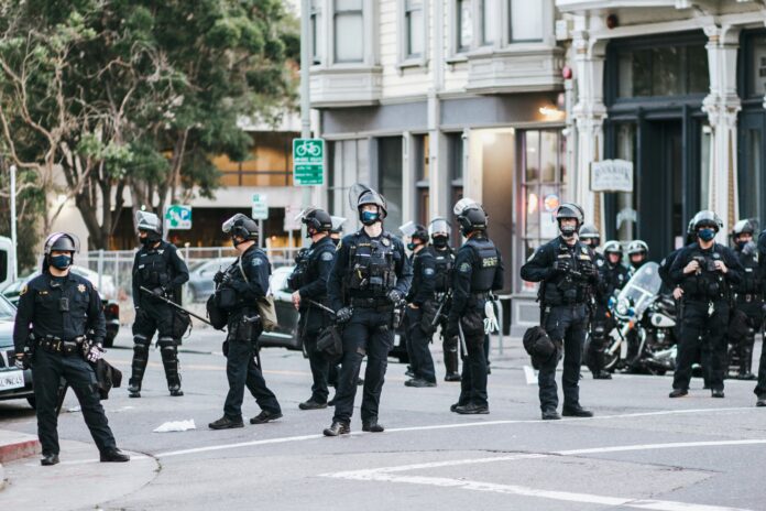 SFPD Conducting Training Exercise At Salesforce Transit Center