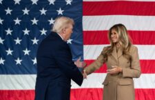 President,Donald,Trump,And,First,Lady,Melania,Trump,Make,Remarks