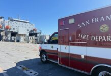 SFFD Investigate Utility Vehicle Collision
