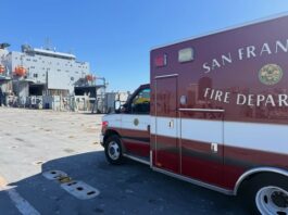 SFFD Investigate Utility Vehicle Collision