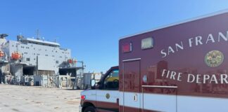 SFFD Investigate Utility Vehicle Collision