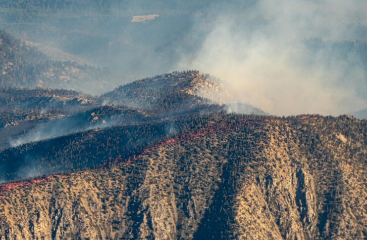 Getty Fire Continues To Burn