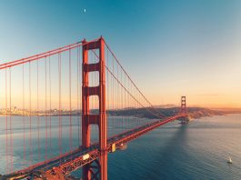 Boat In Danger Under Golden Gate Bridge